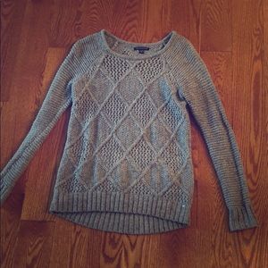 AMERICAN EAGLE DARK GREY SWEATER WOMENS XS